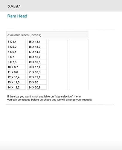 Çıkartmalar Çıkartmalar Ram Kafası 5 X 4,4