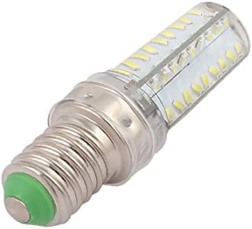 X-DREE AC 220 V 4 W E14 3014SMD LED Mısır Ampul 72 - LED Silikon Lamba Kısılabilir Nötr Beyaz(AC 220 V 4 W E14 3014SMD Bombilla
