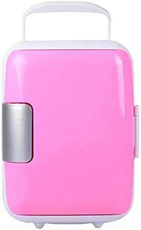 SUZYN Buzdolabı 12 V 4L araba buzdolabı 2-Katmanlı Tasarım ile taşınabilir kolu soğutucu ısıtıcı buzdolabı Mini (Renk Adı: