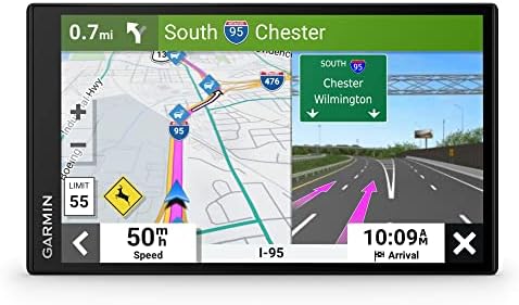 Garmin DriveSmart 86, Parlak, Net Yüksek Çözünürlüklü Haritalar ve Garmin Sesli Yardım Özelliğine Sahip 8 inç Araç GPS Navigatörü