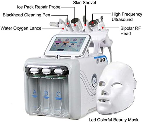 J. J.Yoma Yüz Bakımı Makinesi, 7 in 1 Hidrojen Oksijen Güzellik Makinesi Yüz Cilt Spa Makinesi Yüz Nemlendirici Gözenekleri
