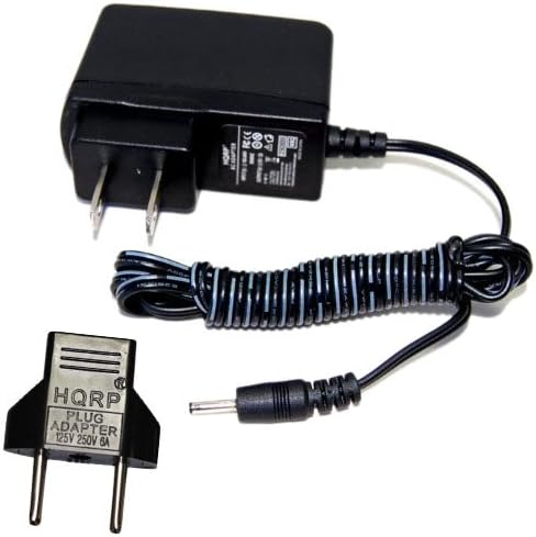 HQRP sy15w01-5v Sensua SJ-0520-B için AC Adaptör Şarj Cihazı Değiştirme, Güç Kaynağı Kablosu + Euro Fiş Adaptörü