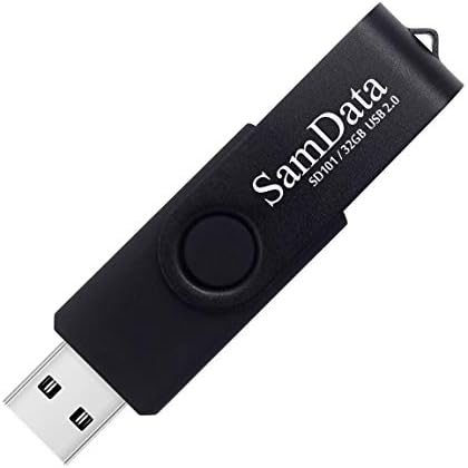 SamData 32 GB USB flash Sürücüler 2 Paket 32 GB Başparmak sürücüler Bellek sopa atlama Sürücü Depolama ve Yedekleme için led