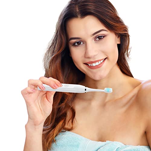 ZHIW Elektrikli Diş Fırçası Yetişkin Elektrikli Döner Diş Fırçası ile Ev 6 Yedek Diş Fırçası Kafaları IPX7 Su Geçirmez Yumuşak