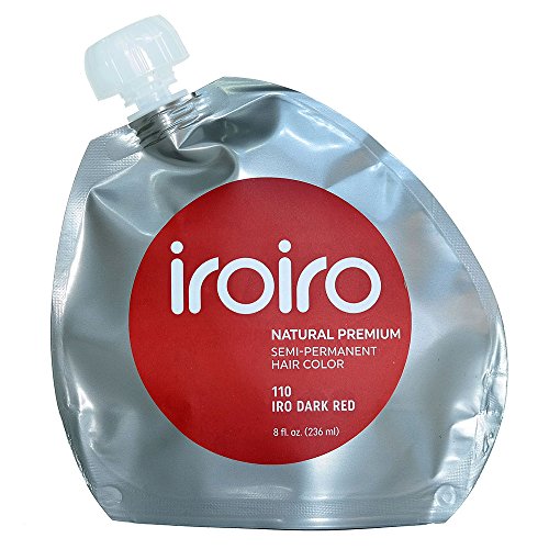 IROİRO Premium Doğal Yarı Kalıcı Saç Rengi 100 Koyu Kırmızı (8oz)