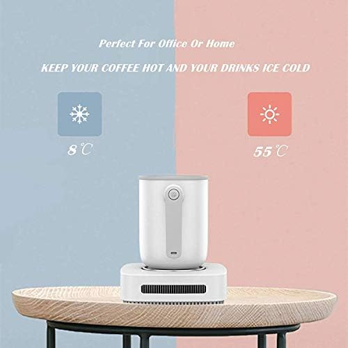 Kahve ısıtıcı Fincan Soğutucu Masaüstü 2in1, kahve çay ıçecekler kupa ısıtıcı veya Soğutucu Masaüstü, 31 ℃ -46 ℃ ısıtma ve