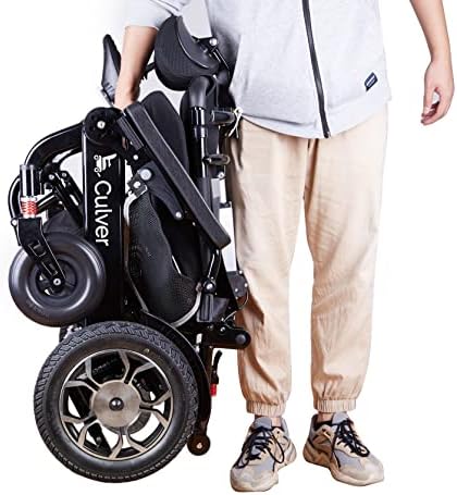 Yetişkinler için Menfez Hareketlilik Shawk Elektrikli Tekerlekli Sandalye, Tüm Arazi Hafif Katlanabilir Tekerlekli Sandalyeler,