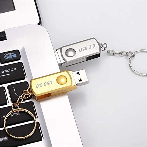 XZ Gümüş Metal Uyumlu 2.0 / 3.0 USB Flash Sürücü, taşınabilir Su Geçirmez Metal Kalem Sürücü Depolama Anahtarlık Başparmak