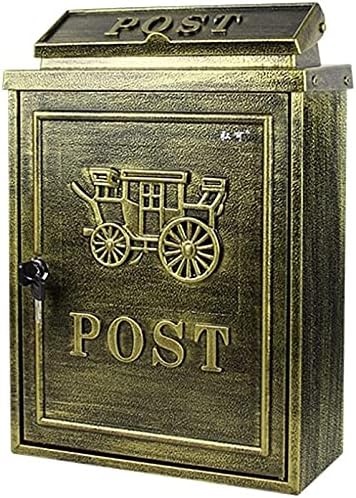 Posta kutuları Avrupa Posta Kutusu Açık Su Geçirmez Villa Posta Kutusu ile Kilit Posta Kutusu Yaratıcı Mektup Kutusu