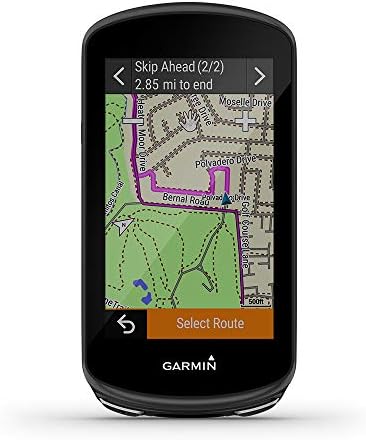 Garmin Edge 1030 Plus GPS Bisiklet Bilgisayarı Döngüsü Paketi / Siyah Silikon Kılıf ve Temperli Cam Ekran Koruyucuları İçerir