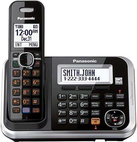 Panasonic KXTG6841B Dect_6. 0 1-Ahize 1 Hatlı Sabit Telefon (Yenilendi)