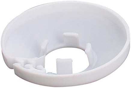 Momax Fit 0.67 inç Çaplı Flanş Su Borusu Kapağı Dekorasyon Beyaz Boru Kapağı Radyatör PP Plastik 17mm Escutcheon Yaka Duvar