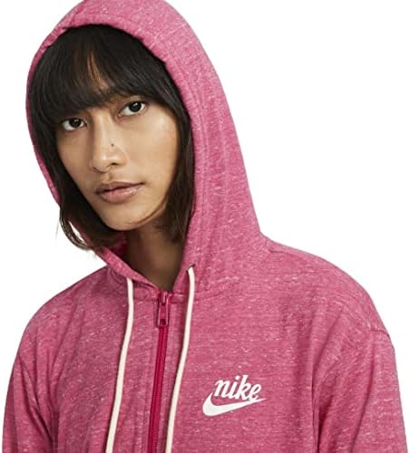 Nike Kadın Spor Giyim Spor Salonu Vintage Tam Fermuarlı Kapüşonlu Sweatshirt 
