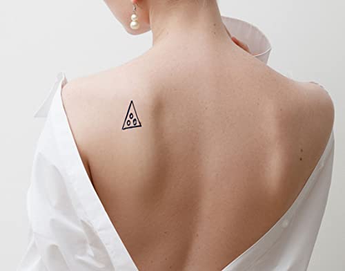 Suyu Geçici Dövme Mürekkebi Yetişkinler için Yarı Kalıcı Kadın Transfüze Sembol İşareti Yeni Model Geometrik Siyah Mürekkep