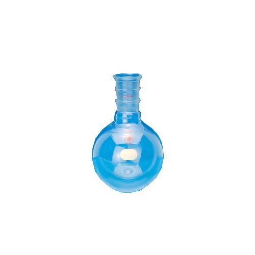 ACE Glass 6887-227 Yuvarlak tabanlı bir şişeye, Ağır Duvarlı, Tek Boyunlu, 24/40 Mafsal, 1L