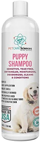 Gözyaşı Olmayan Köpek Şampuanı Nazik ve Hassas, Hindistancevizi Yağı, Yulaf Ezmesi ve Aloe Köpek Şampuanı ve Saç Kremi, ABD'de