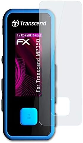 atFoliX Plastik Cam Koruyucu Film ile Uyumlu Transcend MP350 Cam Koruyucu, 9 H Hibrid-Cam FX Cam Ekran Koruyucu Plastik